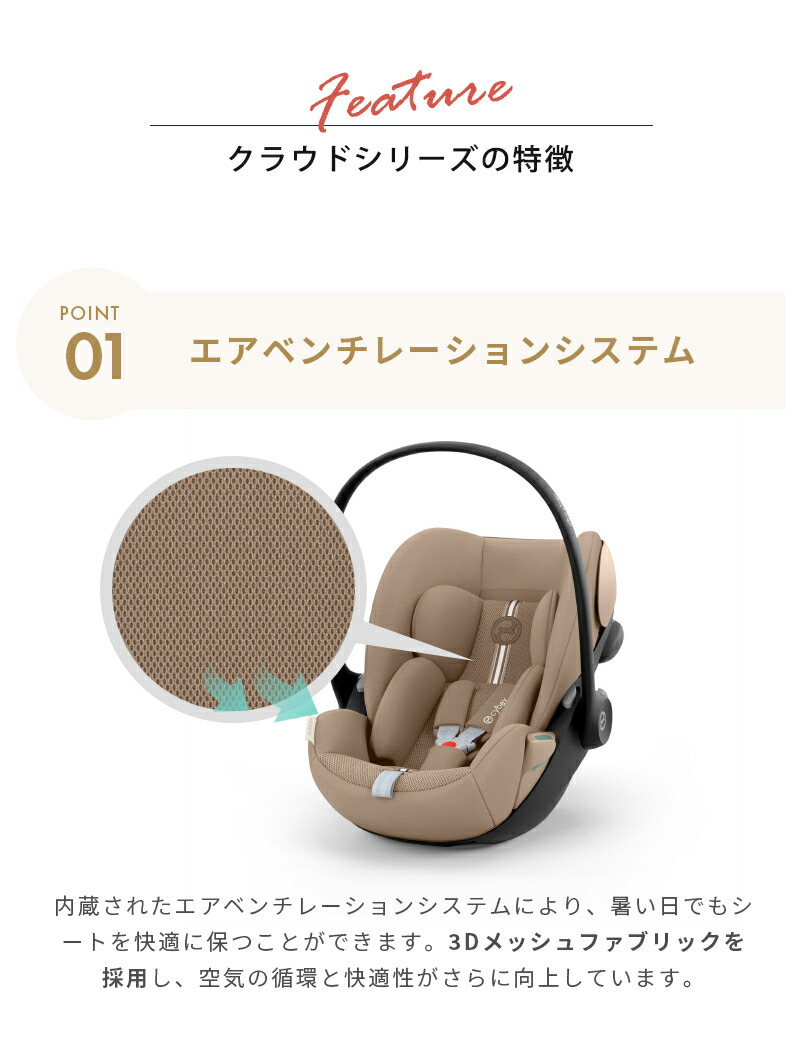 楽天市場】レビュー特典あり サイベックス クラウド T i-Size クラウド