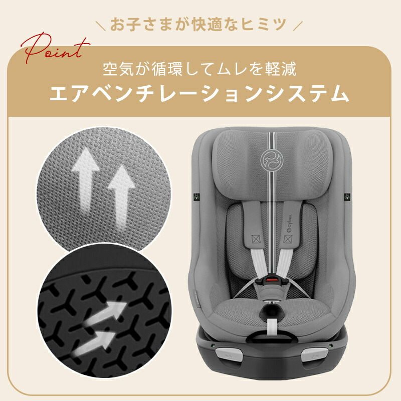 楽天市場】正規品 3年保証 サイベックス シローナ Gi i-Size cybex