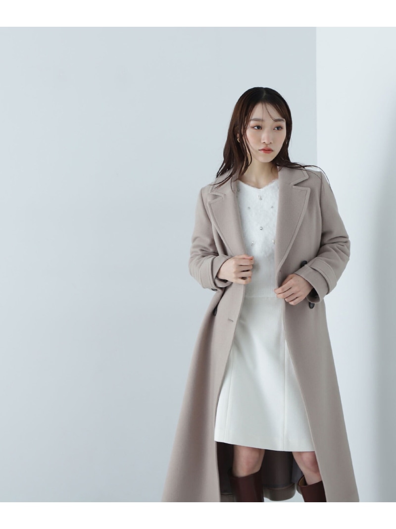 楽天市場】【SALE／10%OFF】ビッグカラーダブルチェスターコート
