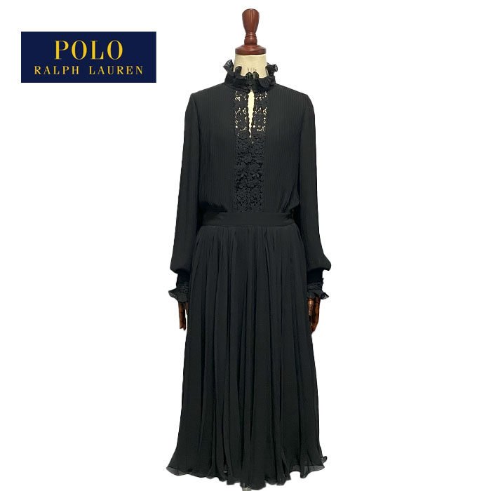 楽天市場】ポロ ラルフローレン レディース レース シフォン プリーツ