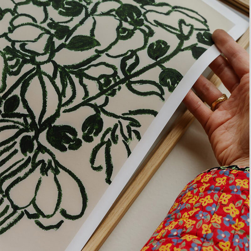 楽天市場】デンマーク THE POSTER CLUB ポスター ポピー 習作 II