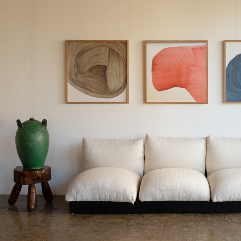 楽天市場】ロナン ブルレック ドローイング 5 アート ポスター 67.5x67