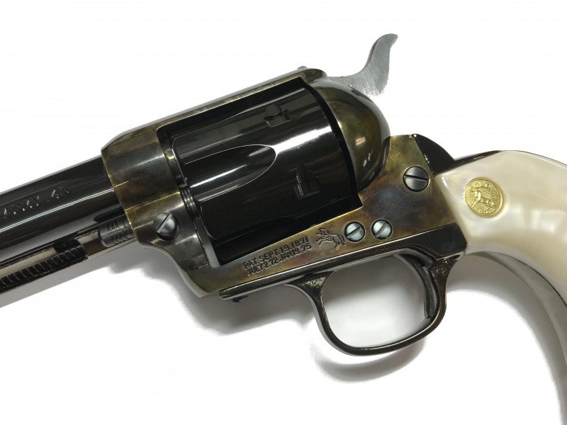 パ*様 ハートフォード SAA シングルアクションアーミー メッキケース