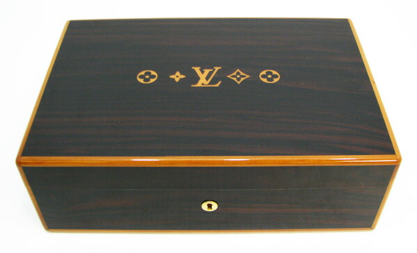 Louis Vuitton 葉巻ボックス！！シミあり葉巻カッター、葉巻付き！！