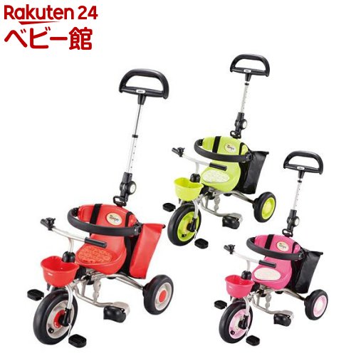 美品 ides 折りたたみおさんぽコンポ 折りたたみ三輪車 グレー 説明書