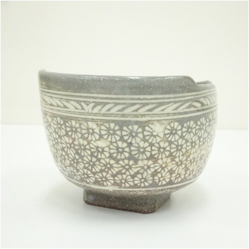 楽天市場】【中古】【茶道具】京焼 田中渓峰造 筆洗三島茶碗（共箱