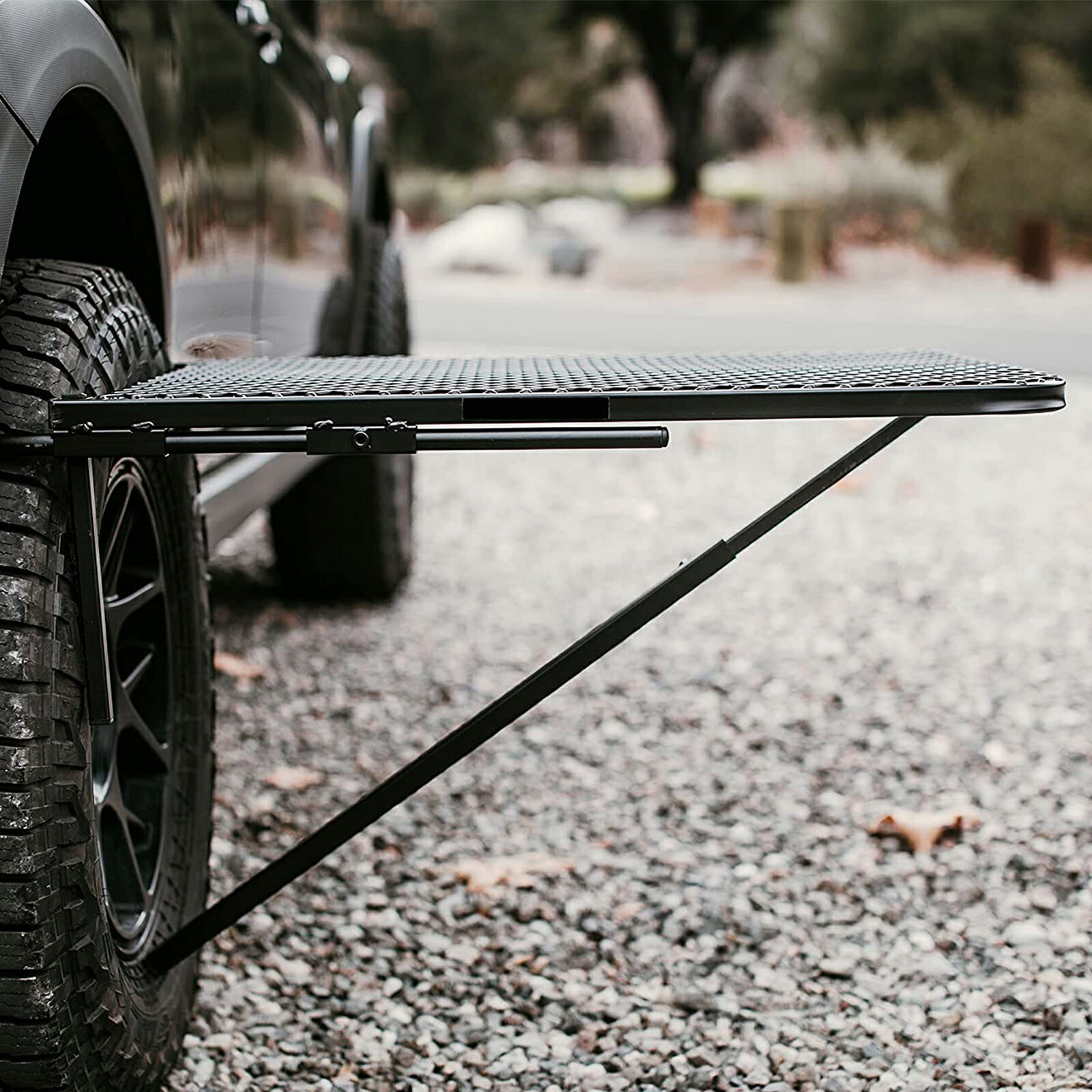 楽天市場】タイヤテーブル メッシュ テーブル キャンプ テーブル 車両