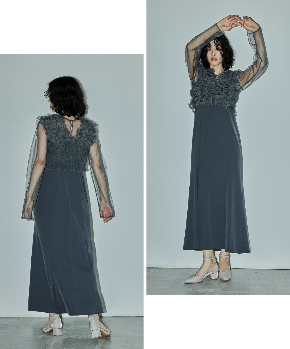 楽天市場】Many wayフリルドレス パーティードレス 結婚式 3点セット