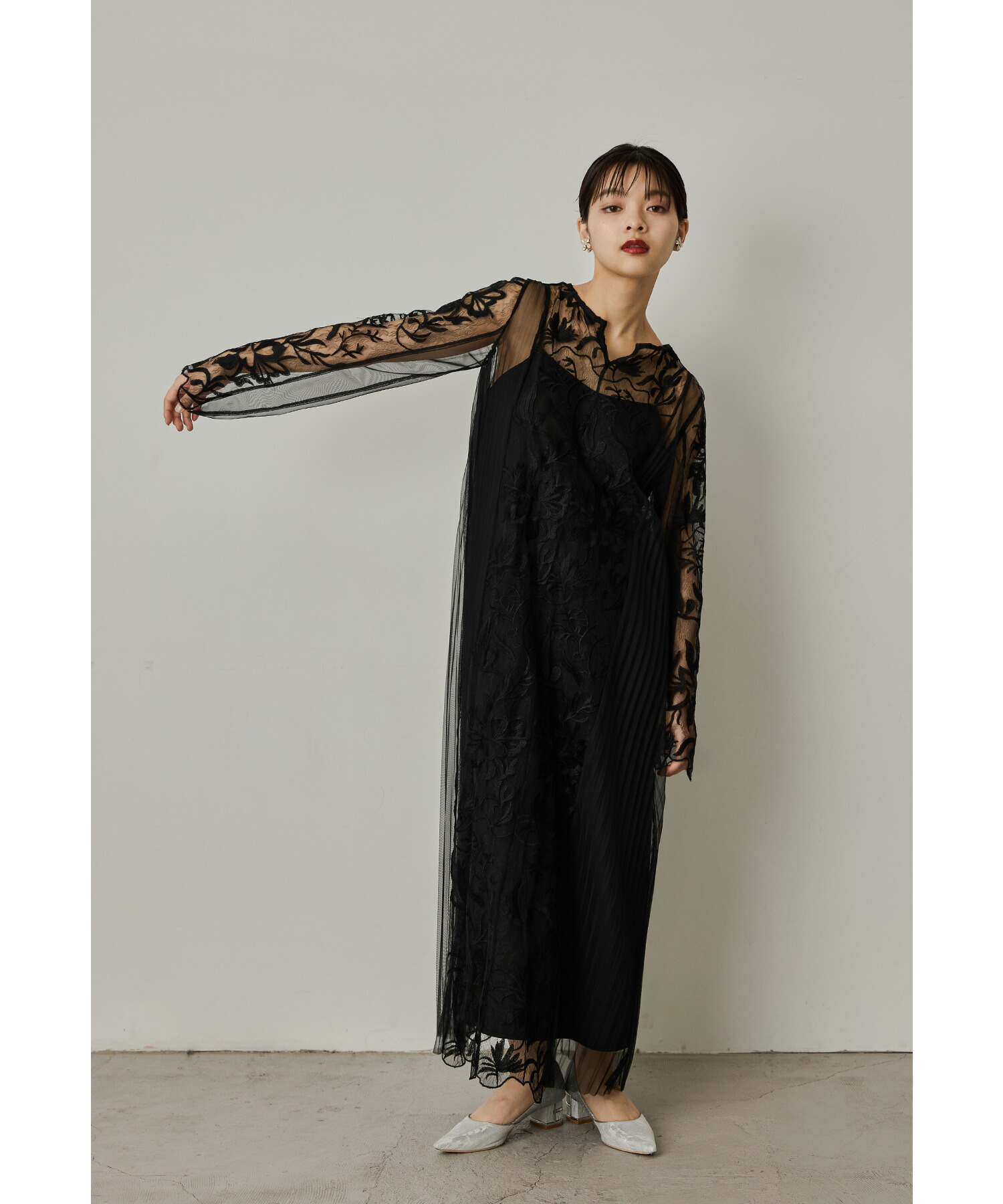 楽天市場】エスニックサイドプリーツドレス パーティードレス 結婚式