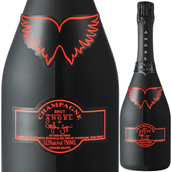 楽天市場】エンジェル シャンパーニュ NV ブリュット ヘイローレッド