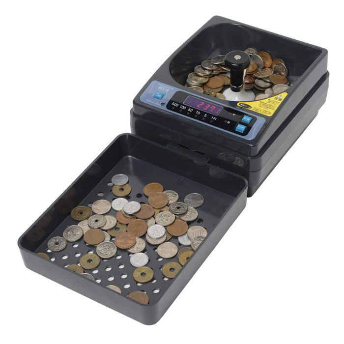 □スガイ総業 カウンター 小型硬貨計数機 SCC20□動作確認済 SCC-20