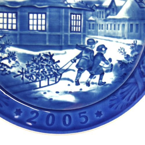 楽天市場】ロイヤルコペンハーゲン イヤープレート 2005年 Hans