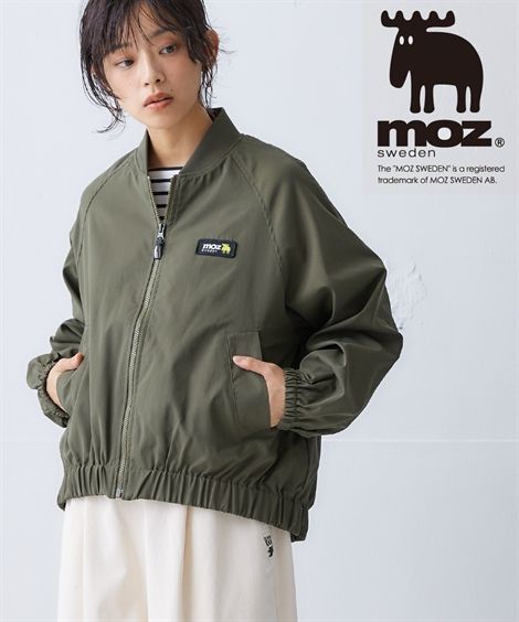 楽天市場】ジャケット アウター レディース moz モズ MA-1 ブルゾン