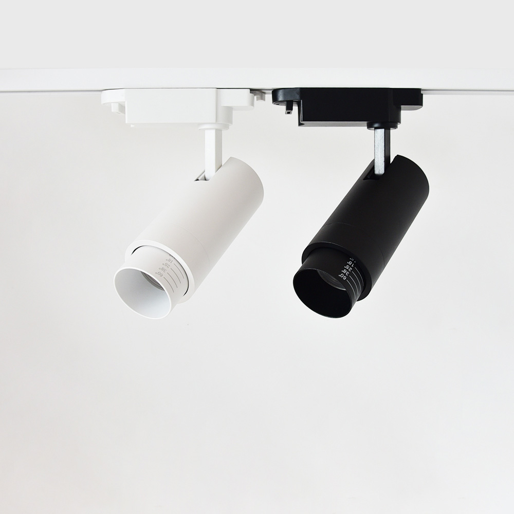 DAIKO社2021年温白色角度調整機能スポットライトレールランプ2個セット