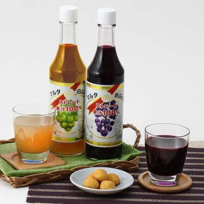 楽天市場】フルーツジュース マルタの きぶどう 白ぶどう 600ml