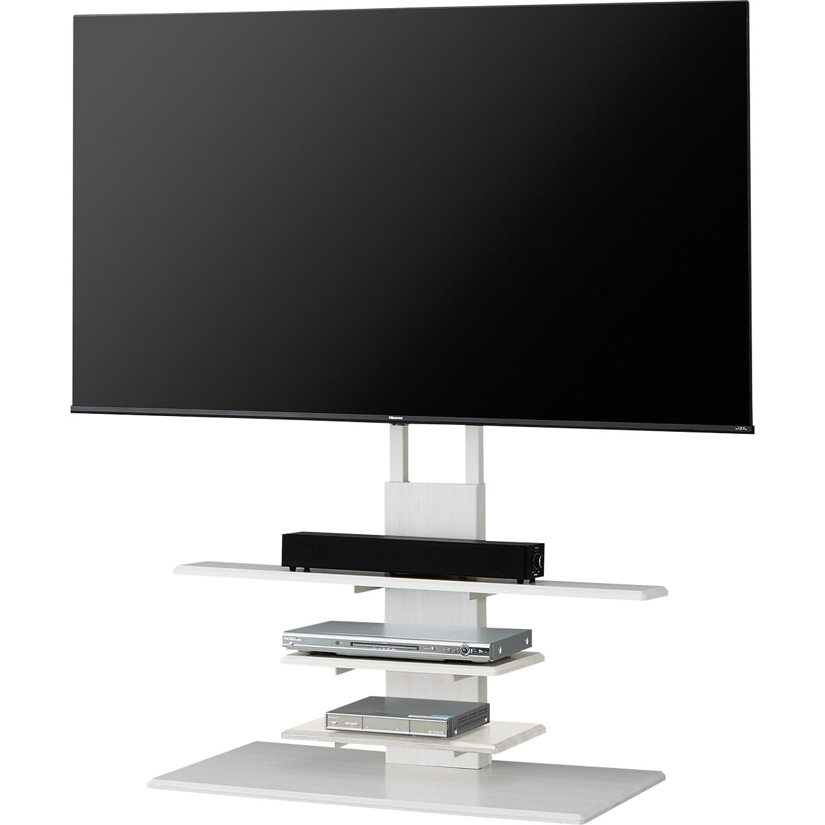 楽天市場】壁寄せテレビスタンド(HT01 セット)【玄関先迄納品】ニトリ