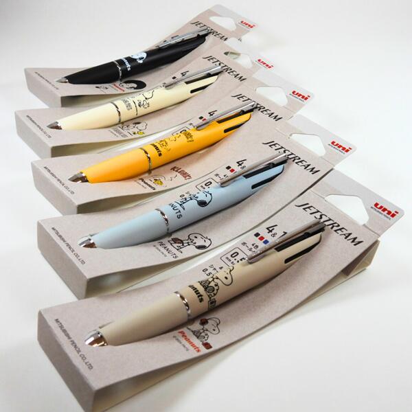 楽天市場】【限定品】ジェットストリーム 4＆1 ピーナッツ コラボ