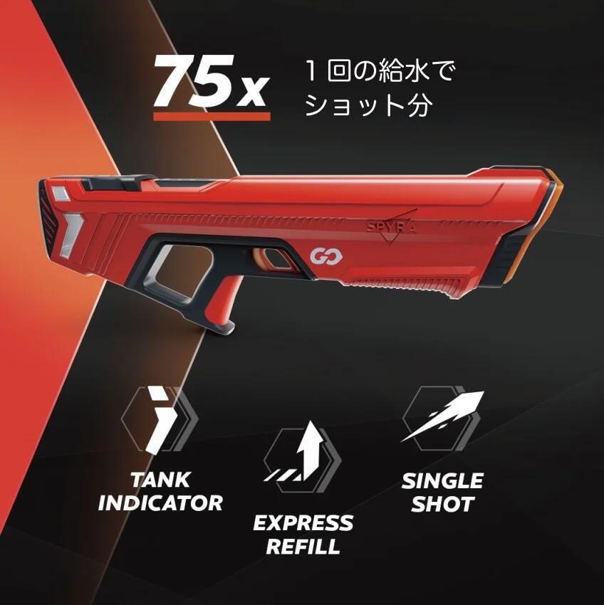 2本セット】世界一の電動水鉄砲 スパイラ スリー と電動ハンド