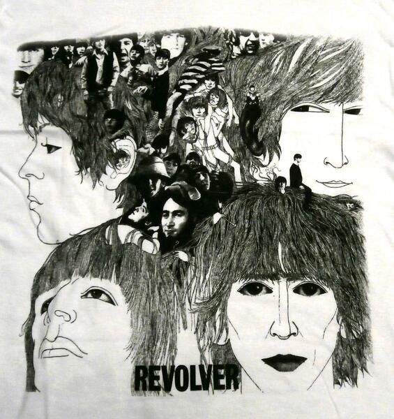 楽天市場】【THE BEATLES】ビートルズ「REVOLVER」Tシャツ : バンドT