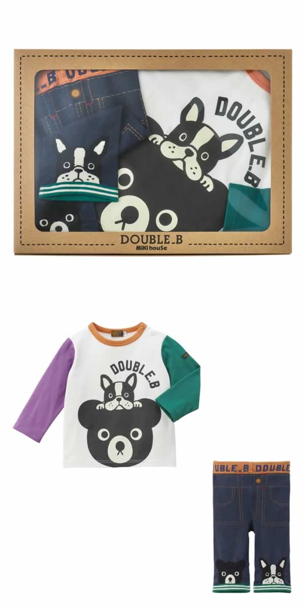 楽天市場】ミキハウス ダブルビー MIKIHOUSE Double B Bくんとブルくん