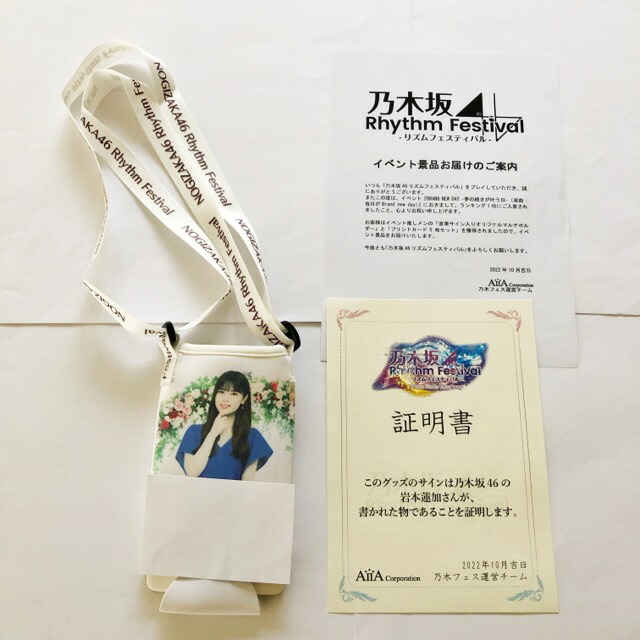 乃木坂46 佐々木琴子 実筆サイン入りチケットホルダー【証明書付き