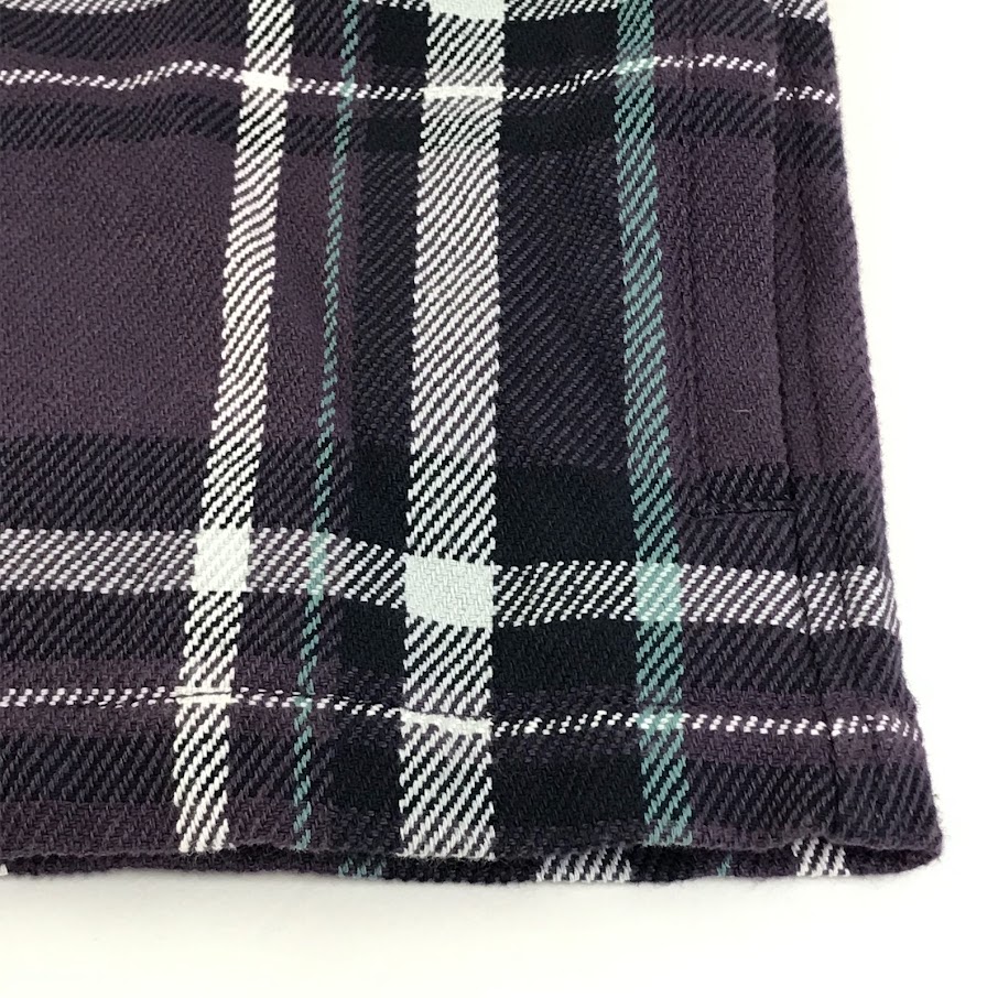 楽天市場】【中古】HUF | ハフ JETT PLAID ZIP SHIRT ジップシャツ