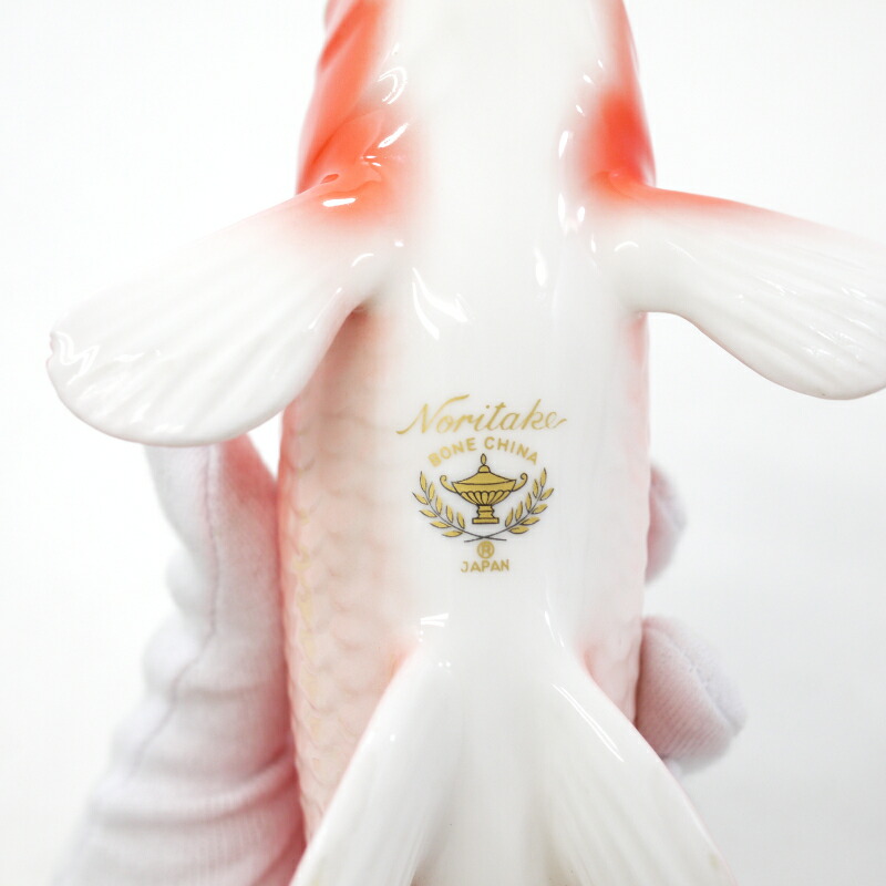 送料無料 ノリタケ 鯉置物ペア 完品無傷 【公式通販】