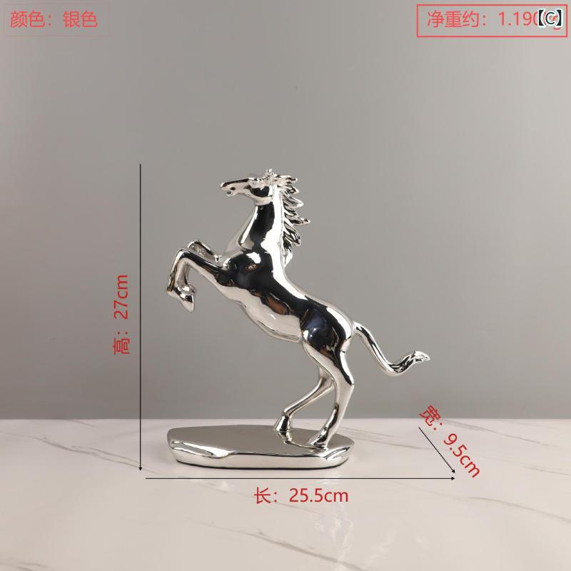 楽天市場】オブジェ モダンシンプル 抽象 樹脂製 電気メッキ 躍動感