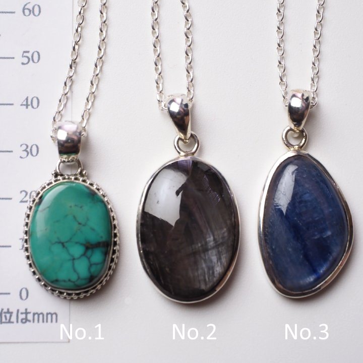 楽天市場】インド 天然石 パワーストーン925シルバーネックレス