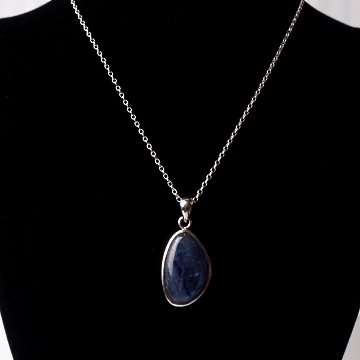 楽天市場】インド 天然石 パワーストーン925シルバーネックレス