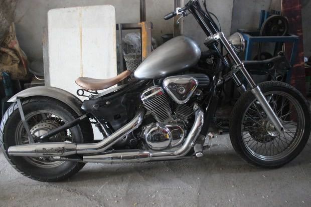 楽天市場】T-61 HONDA STEED ホンダ スティード 400&600 エッグタンク