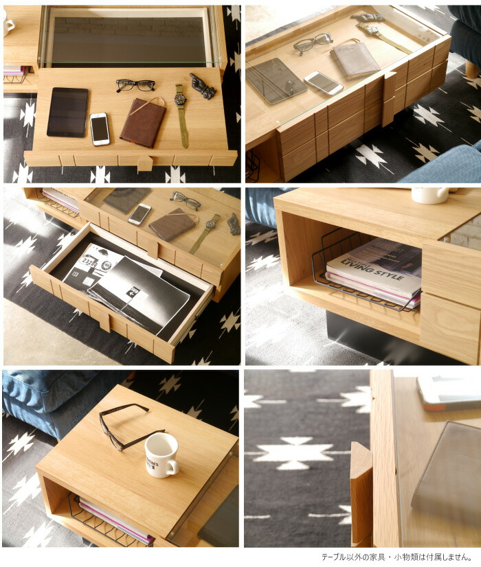 No.10 ソロテーブル ハンガー付 ディスプレイ棚 オルテガテーブル No