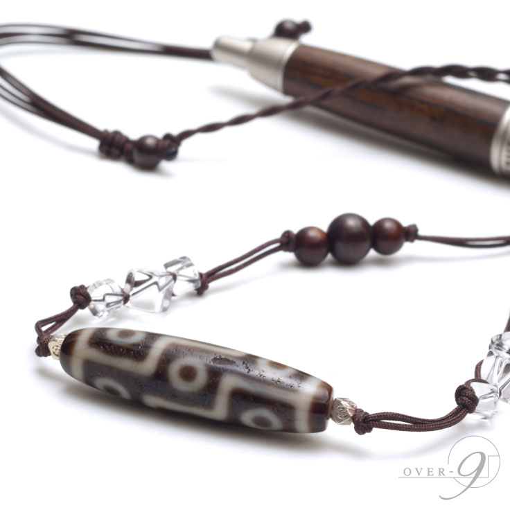 すんごい九眼天珠のネックレス！オニキスと！ドーンとくる！ 開光☆貴重！九眼天珠 ネックレス・ペンダント dzi ＊ ΚΑйON ＊ 通販