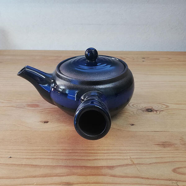 楽天市場】【取寄品】 萬古焼 平形急須 2号 底網 ＜ナマコ巻＞おしゃれ