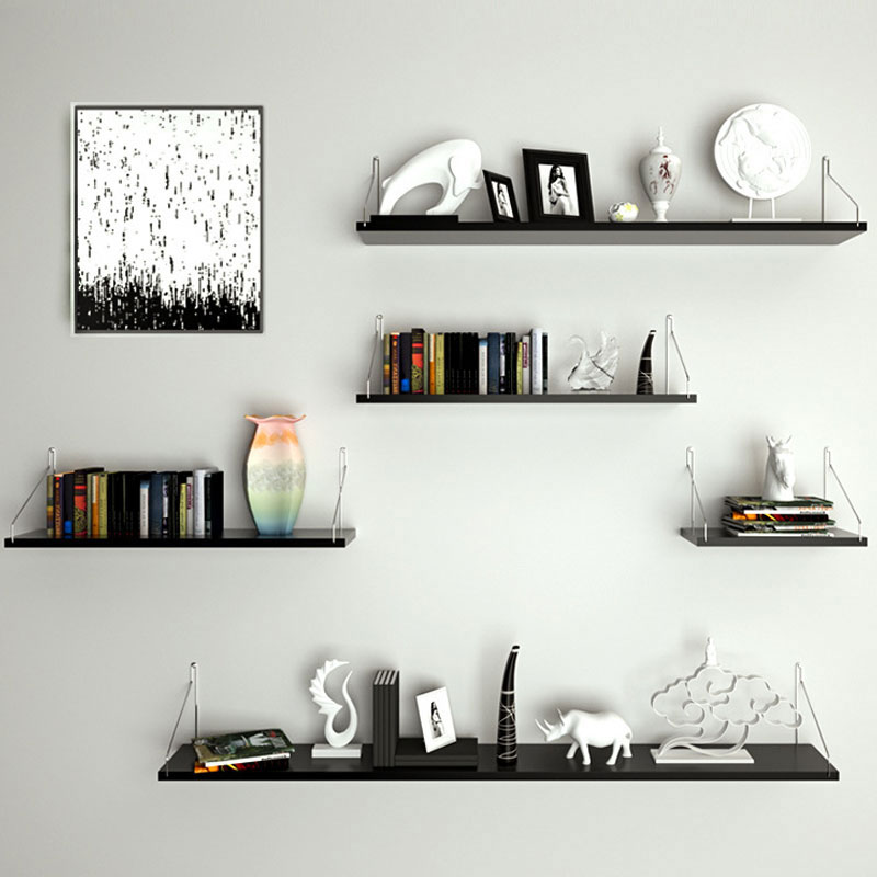 楽天市場】【楽天1位3冠】 ウォールシェルフ 3点セット 30 40 50 60