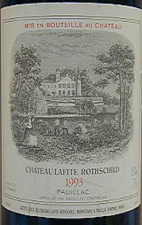 楽天市場】シャトー・ラフィット・ロートシルト 1993 : Ocean北海道