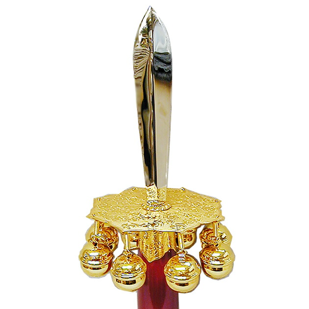 特選神楽鈴(大) 磨き品神楽鈴・神楽・巫女舞・和楽器・神社・神事