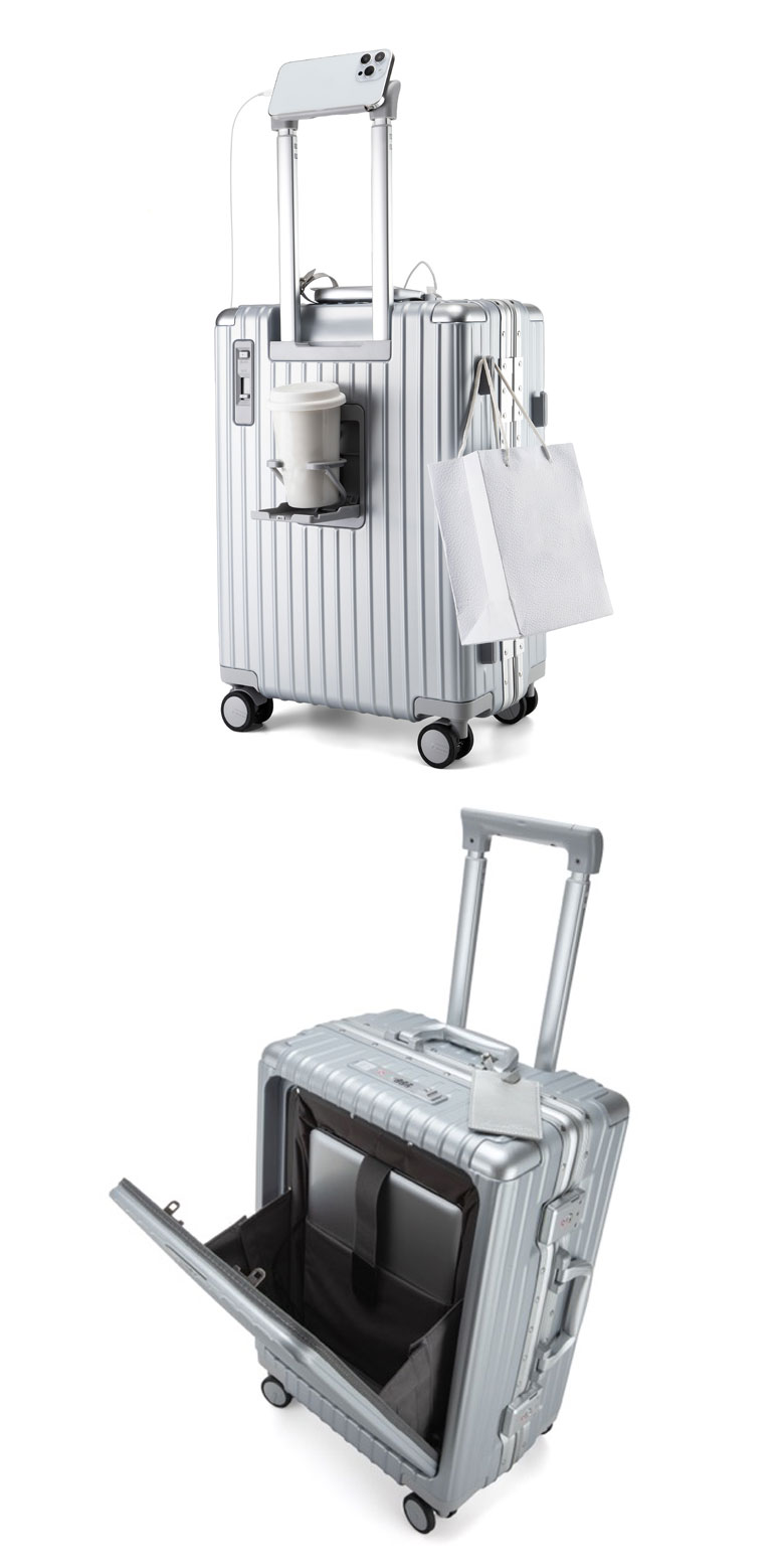 楽天市場】リベティ 多機能スーツケース 機内持ち込み スーツケース