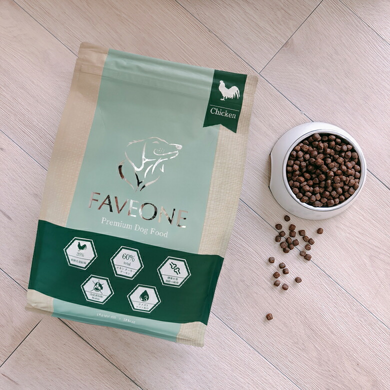 楽天市場】フェイヴワン 全犬種用ドッグフード（チキン） ミシュワン