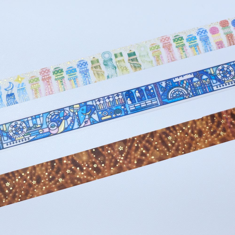 海外マスキングテープ巻売りまとめ売り 風景マスキングテープセット③