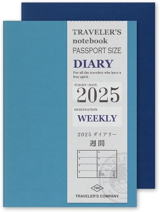 楽天市場】トラベラーズノート 手帳 リフィル 2025年 パスポートサイズ