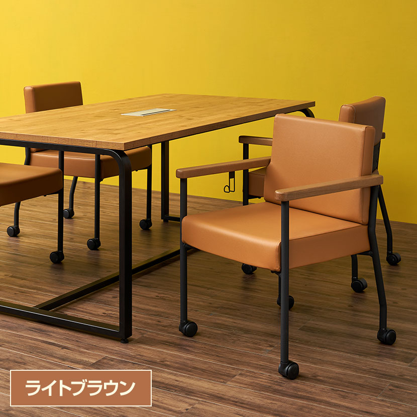 K【中古品】オフィスコム株式会社 ミーティングチェア ソフィディア③