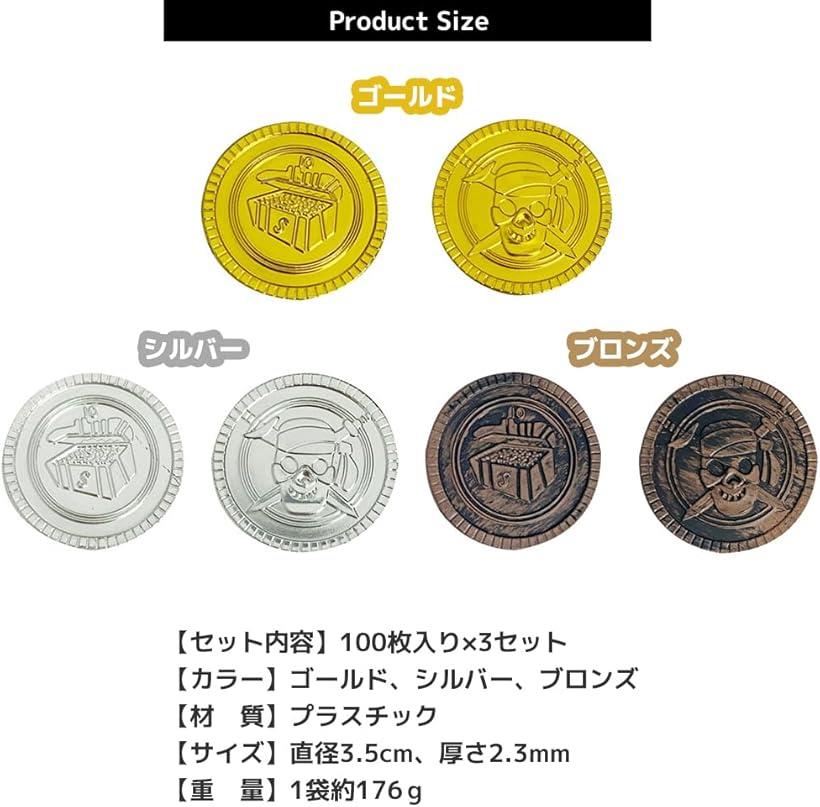 楽天市場】金貨 アンティーク コイン 宝箱 ゴールド お金 古銭 海賊