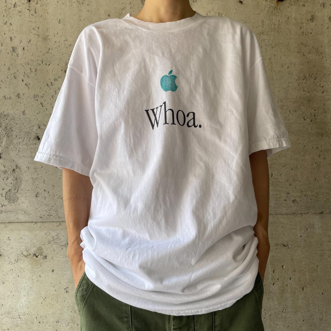 楽天市場】AE1 Tシャツ Apple 企業 アド ロゴ Mac アップル 初代imac