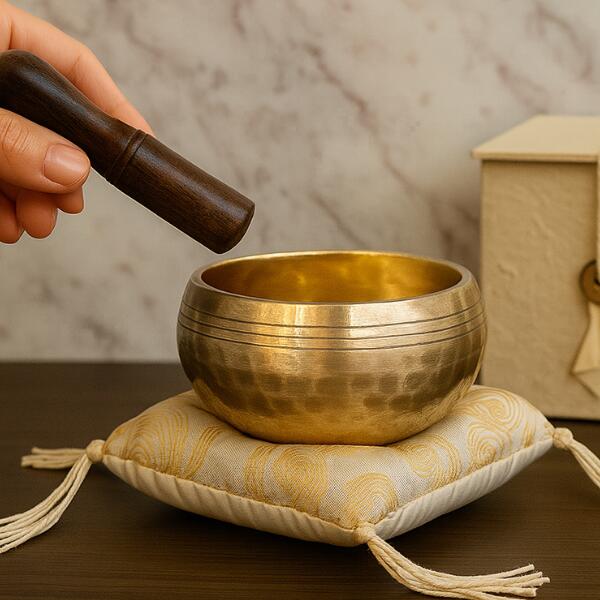 楽天市場】シンギングボウル 箱つき おりん ネパール ハンドメイド