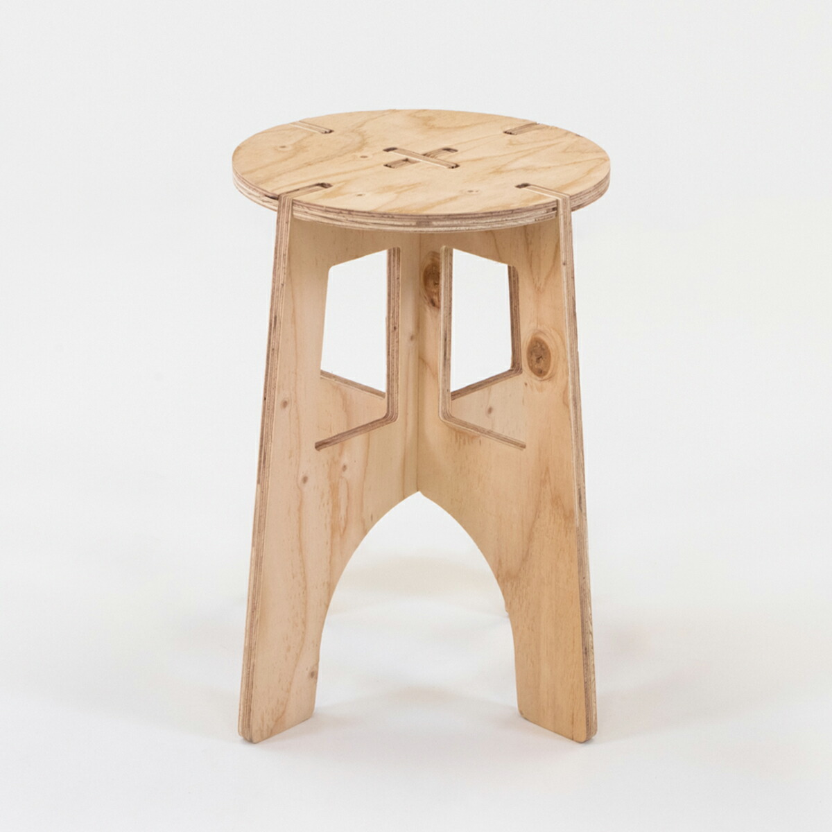 楽天市場】スツール（L）【約300mm×300mm×高さ450mm】（スツール 木製