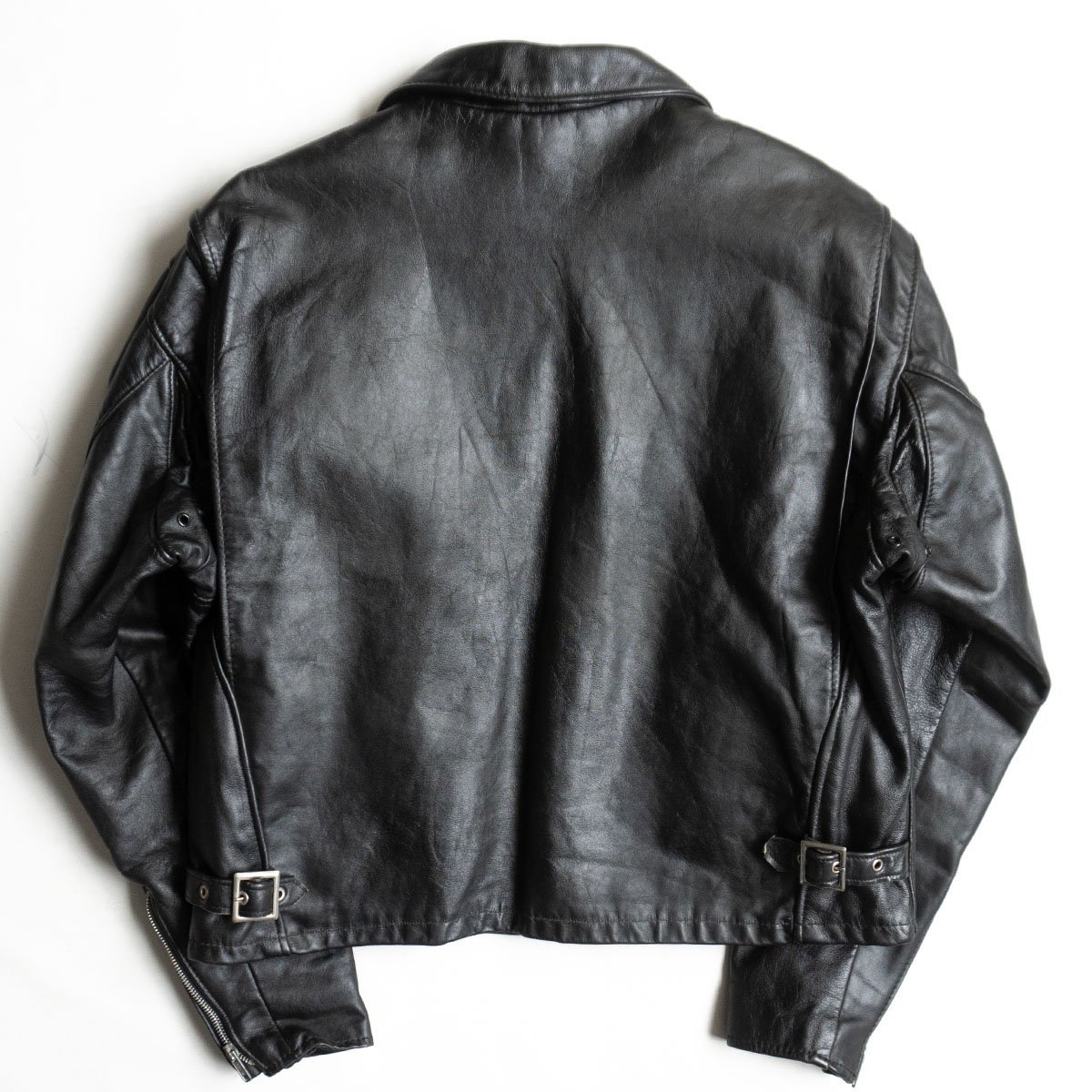 SCHOTT 643 シングルライダース ジャケット ボアライナー付 黒 36