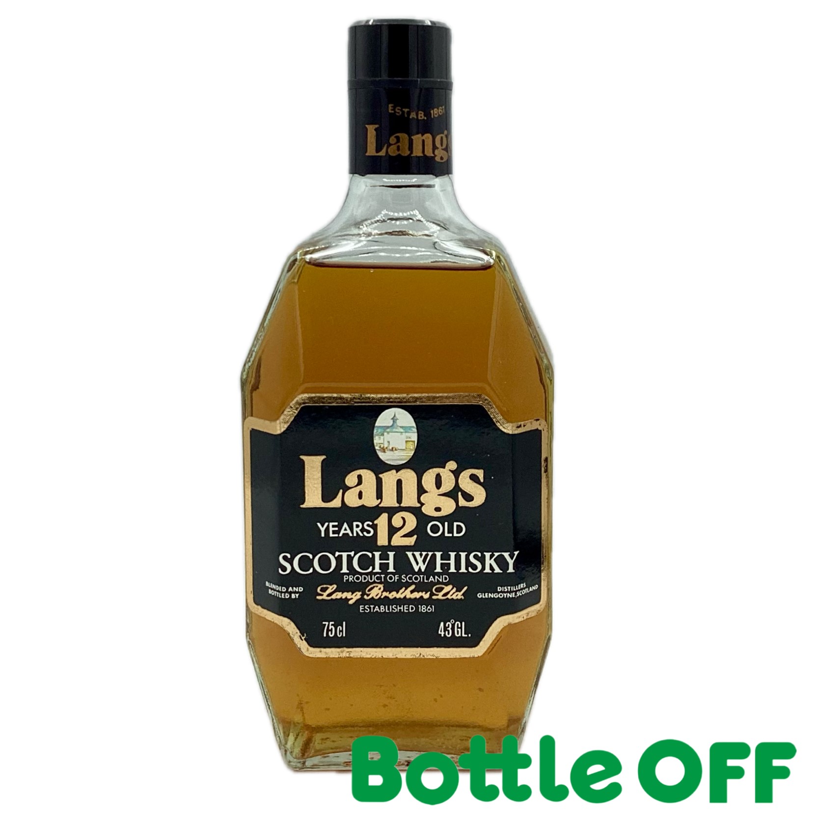 楽天市場】ラングス 12年 langs 12years 750ml 43% オールドボトル
