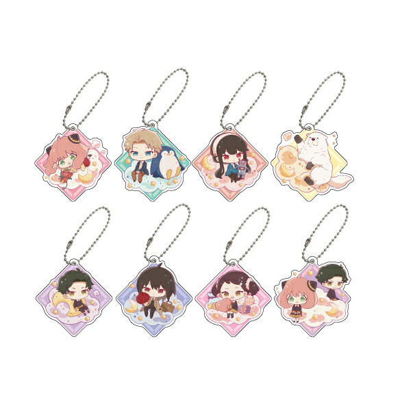 楽天市場】スパイファミリー キーホルダー グッズ ぷくっと！アクリル