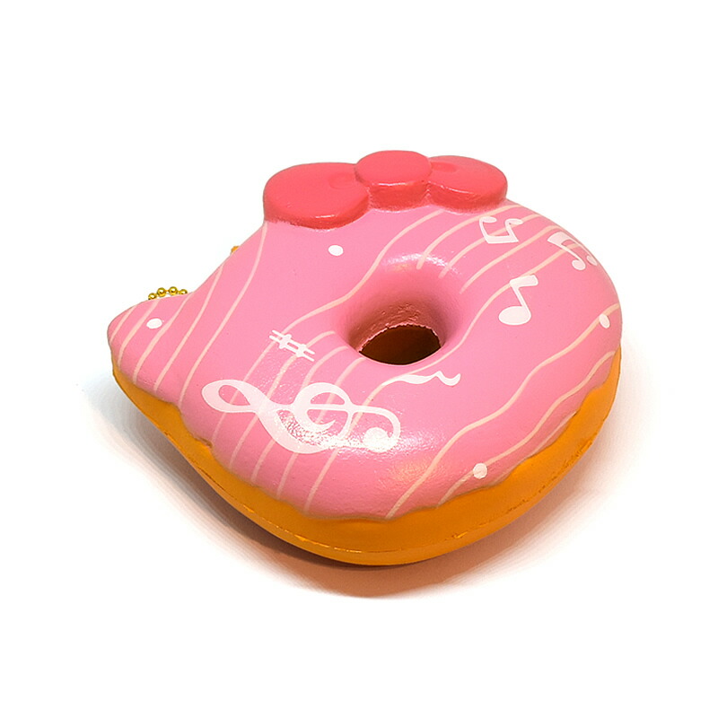 キティーちゃん スクイーズ ドーナツ キーホルダー ハローキティ